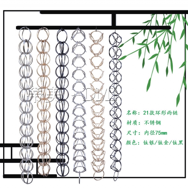 環(huán)形雨鏈文案